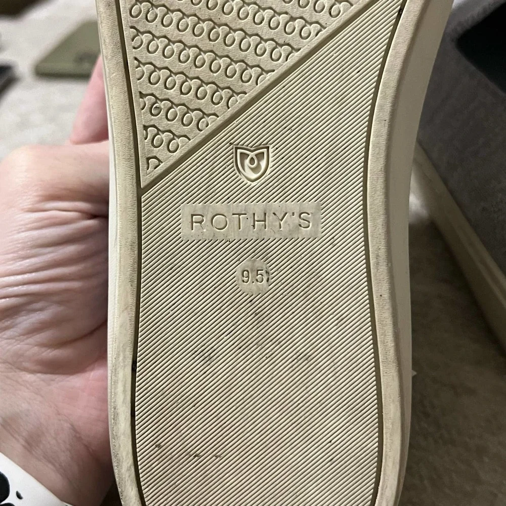 Rothy’s Original Slip On Sneaker Gray Size‎ 9.5